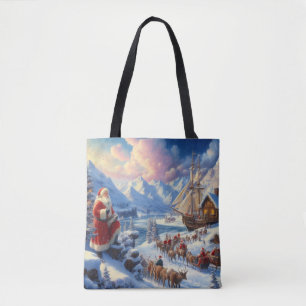 Tote Bag Noël Père Noël 6