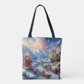 Tote Bag Noël Père Noël 6 (Dos)