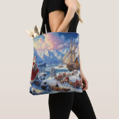 Tote Bag Noël Père Noël 6 (De près)