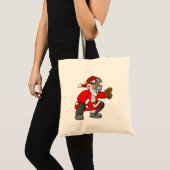 Tote Bag Noël Père Noël Capteur de baseball Garçons Filles (Devant (produit))