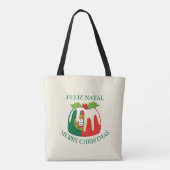 Tote Bag Noël PORTUGAL personnalisé (Dos)