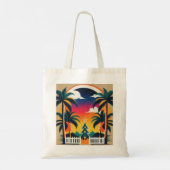 Tote Bag Noël tropical (Dos)