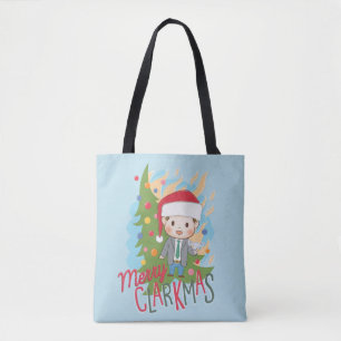 Tote Bag Noël vacances Joyeux Clarkmas