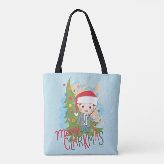 Tote Bag Noël vacances Joyeux Clarkmas (Dos)