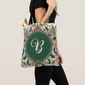 Tote Bag Noël Victorien/Classique/Vintage (De près)