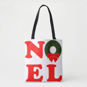 Tote Bag Noel Wreath