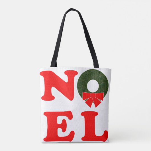 Tote Bag Noel Wreath (Dos)
