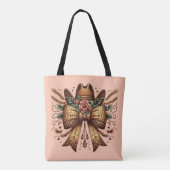 Tote Bag Nœud Coquette Occidental (Dos)