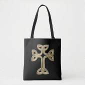 Tote Bag noeud de croix celtique (Devant)