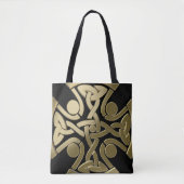 Tote Bag noeud d'or celtique (Devant)