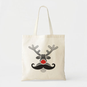 Tote Bag Noeud rouge avec Moustache