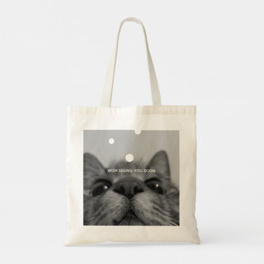 Tote Bag Noir&Blanc 17yro kitty (Dos)