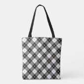 Tote Bag Noir blanc et doré (Dos)