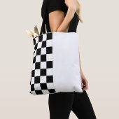 Tote Bag Noir et blanc (De près)