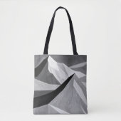 Tote Bag noir et blanc unique (Devant)