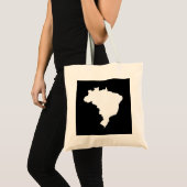 Tote Bag Noir Festif Brésil (Devant (produit))