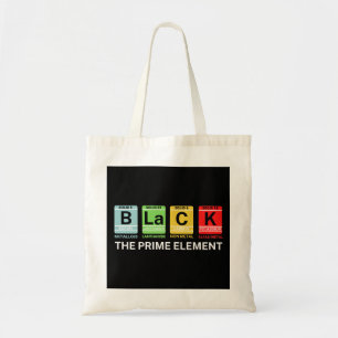 Tote Bag Noir L'Élément Premier Histoire Noire
