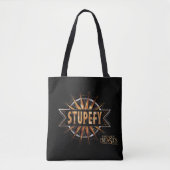 Tote Bag Noir & Or Stupefy Spell Graphisme (Devant)