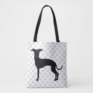 Tote Bag Noir (Ou Toute Autre Couleur) Iggy Silhouette & Pr