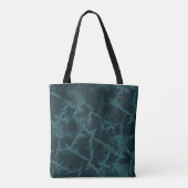 Tote Bag Noir texturquoise (Dos)