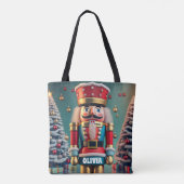 Tote Bag Noisette Noël Personnalisé Femmes (Dos)