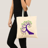 TOTE BAG NOLA FLEUR DE LIS TREE (Devant (produit))