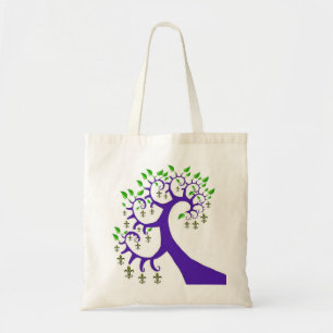 TOTE BAG NOLA FLEUR DE LIS TREE