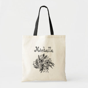 Tote Bag Nom botanique de bouquet