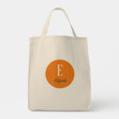 Tote Bag Nom customisé du monogramme Twilight (Dos)