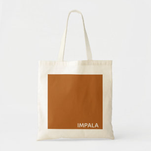 Tote Bag Nom de couleur brun Impala