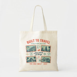 Tote Bag Nom de famille personnalisé pour les vacances