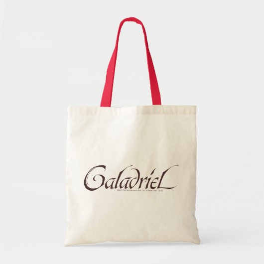 Tote Bag Nom de Galadriel solide (Devant)