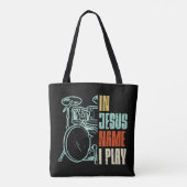 Tote Bag Nom de Jésus Christ (Dos)