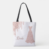 Tote Bag Nom de la robe rose d'or (Dos)