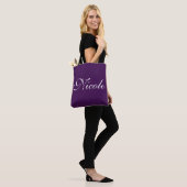 Tote Bag Nom de l'auberge pourpre (Sur le modèle)