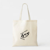 Tote Bag nom de l'équipe ajouter nom du joueur date sports (Dos)