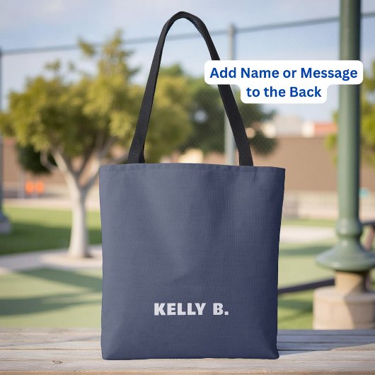 Tote Bag Nom de l'équipe de basket-ball personnalisé