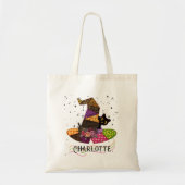 Tote Bag Nom de l'Halloween de la surface composée du Casqu (Devant)