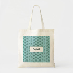 Tote Bag Nom du médecin personnalisé symbole médical