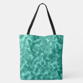 Tote Bag Nom du monogramme sur Camion vert | (Dos)