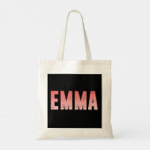 Tote Bag Nom Emma (Dos)
