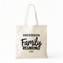 Nom et date de réunion de famille personnalisés -