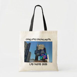 Tote Bag Nom et photo d'enterrement de vie de jeune fille à