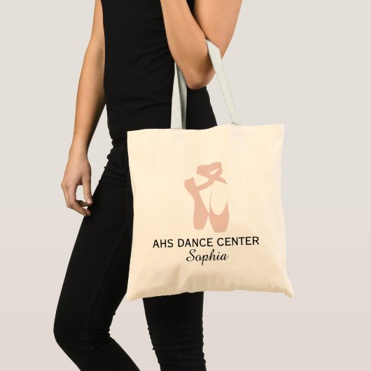 Tote Bag Nom fait sur commande de centre de danseuse de (Devant (produit))
