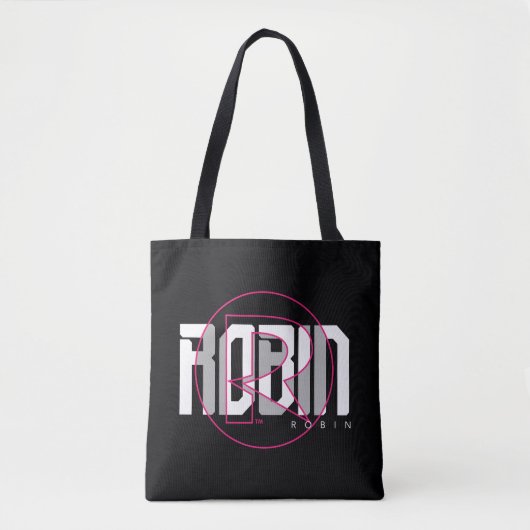 Tote Bag Nom graphique Robin Hi-Tech (Devant)