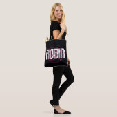 Tote Bag Nom graphique Robin Hi-Tech (Sur le modèle)
