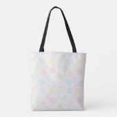 Tote Bag NOM PERSONNALISÉ Bébé Papillon de Pâques OEufs (Dos)