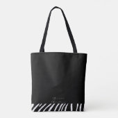 Tote Bag Nom personnalisé du générateur de manifeste HD | T (Dos)