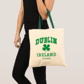 Tote Bag Nom personnalisé Dublin Irlande (Devant (produit))