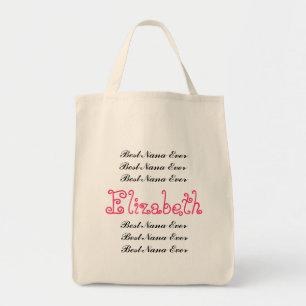 Tote Bag Nom personnalisé Meilleur Nana jamais